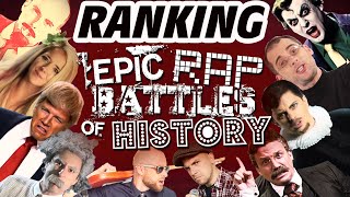 Every Epic Rap Battle of History RANKED [upl. by Latoye]