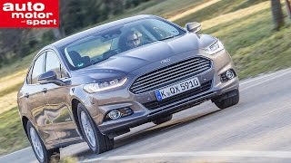 Fahrbericht Ford Mondeo Hybrid [upl. by Yadroc]