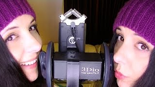 ASMR Let Me Give You SKisses Twin Binaural SK And Kiss Sounds To Trigger Tingles amp Help You Relax [upl. by Alfredo]