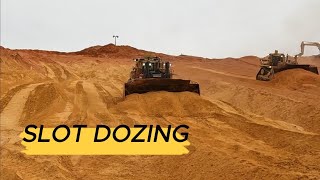 Slot Dozing  D11 Dozer [upl. by Muldon139]