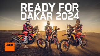 Red Bull KTM Factory Racing  Dakar Rally Team 2024  KTM [upl. by Nnednarb]