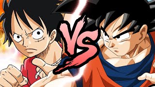 LUFFY VS GOKU RAP BATTLE  RUSTAGE ft Shao Dow [upl. by Illoh]