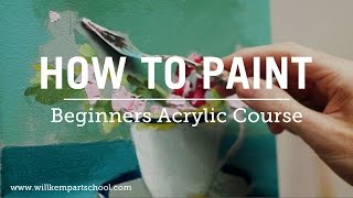 Beginners Acrylic Painting Course [upl. by Asenej]