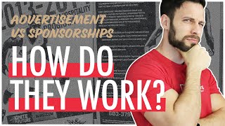 How Sponsorships Work Sports Advertisement vs Sponsorships [upl. by Killigrew]