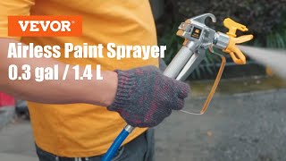 VEVOR Airless Paint Sprayer Stand Spray Gun Painting Machine [upl. by Asilec]