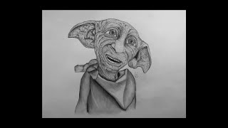 How to Draw Dobby From Harry Potter Step by Step [upl. by Guss765]