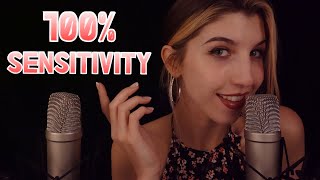 ASMR 100 SENSITIVITY MOUTH SOUNDS [upl. by Nehepts]