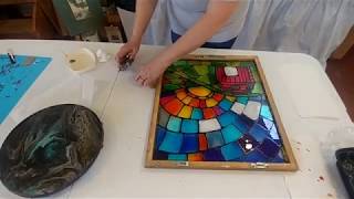 Easy Faux Stained Glass [upl. by Vanzant496]