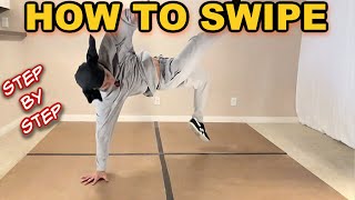 How To Do a Swipe Breakdance Move For Beginners  Como Hacer Swipes  Power Move Basics [upl. by O'Rourke]