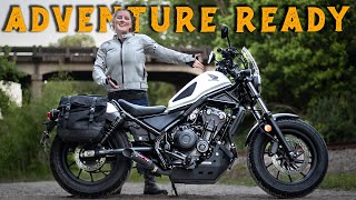 The Honda Rebel Adventure Motorcycle [upl. by Asille]