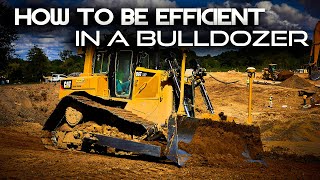 HOW TO BE MORE EFFICIENT IN A DOZER  Bulldozer Tips and Tricks  Heavy Equipment Operator Training [upl. by Enelear]