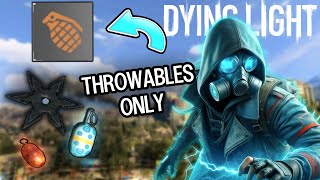 I Tried Beating Dying Light Using Only Throwables [upl. by Buehrer]