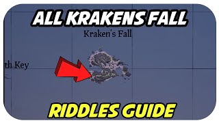 All Kraken’s Fall Riddles Guide  Sea Of Thieves [upl. by Kado]