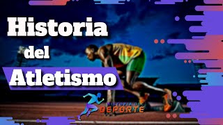 HISTORIA DEL ATLETISMO  Origen del deporte mas antiguo 🏃🎽😉 [upl. by Irrej]