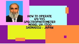 How to Operate UV VIS Spectrophotometer Model UV 1700 [upl. by Ries]