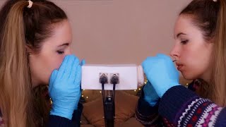 ASMR Twin Ear Cleaning amp Mouth Sounds For Extreme Tingles [upl. by Eeniffar843]