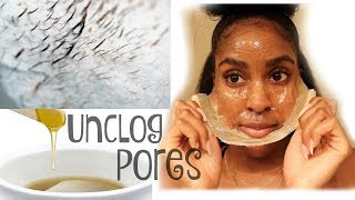 DIY Milk Peel Off Mask UNPLUG Blackheads Whiteheads amp Unwanted Hair [upl. by Fernando]