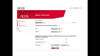 Completing an Online UCAS Application [upl. by Coulter]