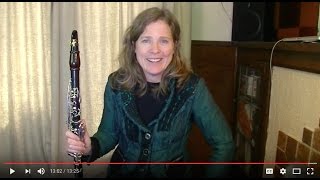 Clarinet High Notes  How to sound good while tonguing [upl. by Andonis217]