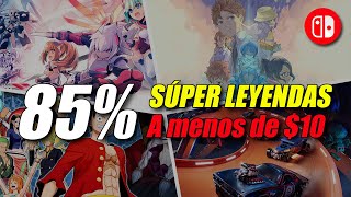 ⚠️¡Los MEJORES JUEGOS a menos de 10 Dólares o Euros 💸 Rebajas Switch Ofertas Nintendo Switch Eshop [upl. by Htedirem]