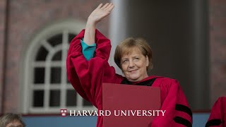 German Chancellor Angela Merkels address  Harvard Commencement 2019 [upl. by Niasuh852]