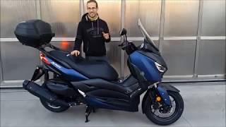 Yamaha Xmax 400 2018 recensione prova test prezzo  review [upl. by Nicholl34]