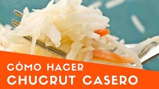 Como hacer el chucrut receta básica [upl. by Lola554]