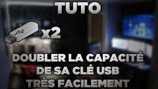 COMMENT DOUBLER LESPACE DE SA CLÉ USB  TUTO [upl. by Auqenes]