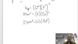 Ksp to molar solubility or gL [upl. by Nnelg]