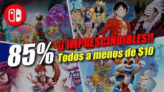 🛑 ¡LOS MEJORES JUEGOS por menos de 10 Dólares o Euros Rebajas Switch Ofertas Nintendo Switch Eshop [upl. by Herm]