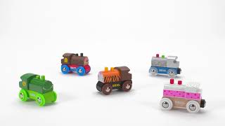 BRIO  33841 Themed Train Assortment [upl. by Wylen535]