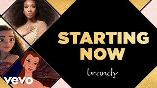 Brandy  Starting Now Lyric Video [upl. by Ayin631]