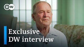 George W Bush reflects on Angela Merkels legacy Exclusive interview  DW Documentary [upl. by Eilyk810]