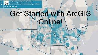 Get Started With ArcGIS Online  2020 Tutorial for beginners [upl. by Halas]