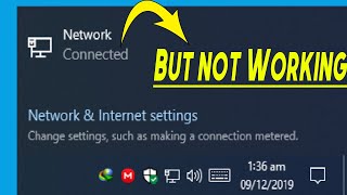 internet connected but browser not working windows 10  LAN showing internet access but not working [upl. by Ainaj]