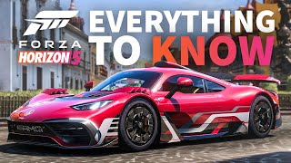 Forza Horizon 5  Everything To Know [upl. by Lehcear]