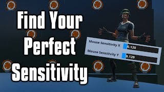 How To Find The Perfect Sensitivity  PSA Method Fortnite Battle Royale [upl. by Iney]