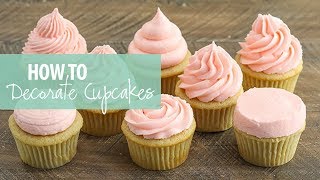 How to Frost Cupcakes [upl. by Orelu]