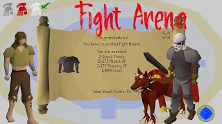 OSRS Fight Arena Quest Guide  Ironman Approved [upl. by Haerdna]