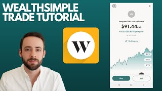 Wealthsimple Trade Tutorial  Build a Beginner Stock Portfolio [upl. by Jobey]