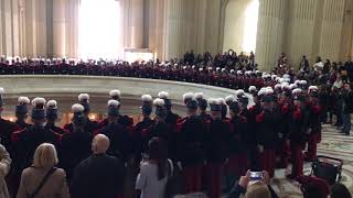 Les Invalides Napoleon’s Tomb Military Induction Ceremony [upl. by Elokcin647]