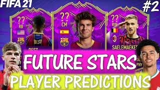 FIFA 21  FUTURE STARS PREDICTIONS PART 2 FT RIQUI PUIG DEST SAELEMAEKERS ETC FIFA 21 [upl. by Sirraf]