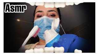 Asmr  Dentista cuidando dos seus Dentes [upl. by Jeralee663]