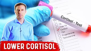 How To LOWER Cortisol Levels – Dr Berg [upl. by Jacobs]