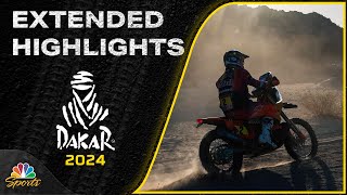 Stage 12  2024 Dakar Rally  EXTENDED HIGHLIGHTS  11924  Motorsports on NBC [upl. by Weiner]