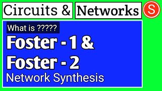 foster 1 and foster 2  concept [upl. by Narag]