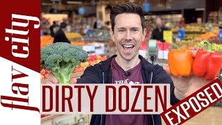 Organic vs Conventional Produce  The Dirty Dozen amp Clean 15 Explained [upl. by Wester451]