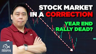 Stock Market in a Correction Year End Rally Dead [upl. by Aldora]