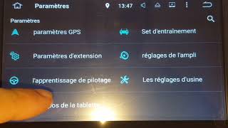 Paramètre commandes volant autoradio android 12 [upl. by Sayles]