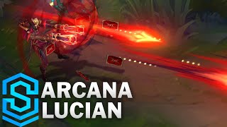 Arcana Lucian Skin Spotlight  PreRelease  League of Legends [upl. by Anek]